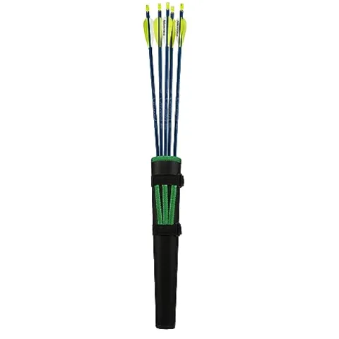 GENESIS Archery Compound Bow Kit Adjustable Draw Length & Weight for Left-Handed Green