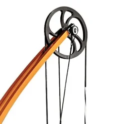 GENESIS Original Adjustable Preassembled Right-Handed Compound Bow for Beginners and Experts Orange