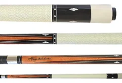 George Balabushka Balabushka GB21 Pool Cue: Birdseye Maple Forearm, 4-Point African Ebony Splice