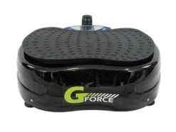 GForce Portable Dual Motor 1500 Watt Whole Body Vibration Plate Exercise Machine Black