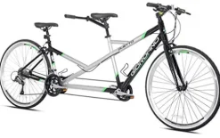 Giordano 700c Duetto Tandem Road Bike Silver