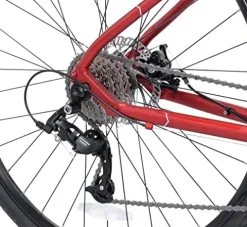 Giordano H2 Men’s Hybrid Bicycle Red