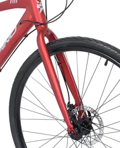 Giordano H2 Men’s Hybrid Bicycle Red