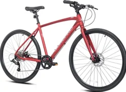 Giordano H2 Men’s Hybrid Bicycle Red