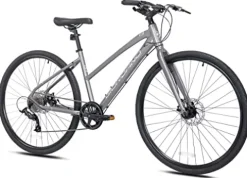 Giordano H1 Women’s Hybrid Bicycle Gray