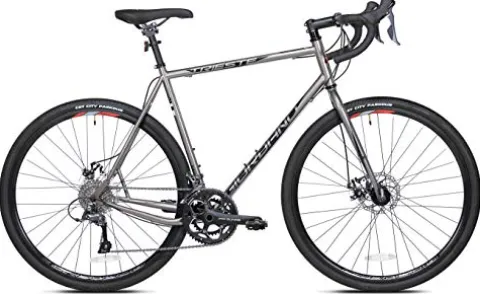 Giordano Trieste Gravel Bike 700c Large Gray