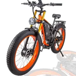 GJWLOMG KETELES K800 Pro Electric Bike 48V 23AH Orange