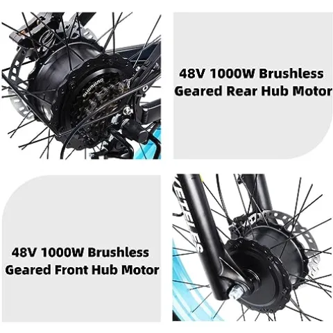 GJWLOMG KETELES K800 Pro Electric Bike 48V 23AH Orange