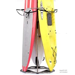 Glacik SPAREHAND Vertical Storage Rack for 3 Kayak/SUP Paddle Boards (G-760) Bronze