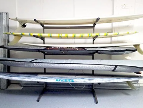 Glacik Stoneman Sports 5 SUP Freestanding Storage Rack Bronze