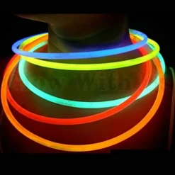 Glow With Us 1200 Glow Stick Necklaces Bulk Assorted Colors