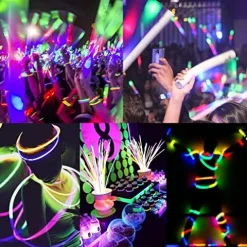 Glow With Us Red Glow Stick Bracelets 2500 Pack