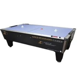 Gold Standard Games Tournament Pro Air Hockey Table 7′ Light Blue