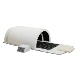 Golden Wave Far Infrared Sauna Dome with 360° Body Coverage White