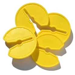Golf Ball Divers Dry Grip Small 3″ Inch Vivid Yellow 100 Pack