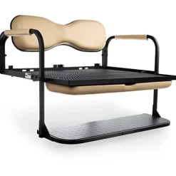 Golf Cart King MODZ Flip4 Club Car Precedent Rear Seat Kit – Beige