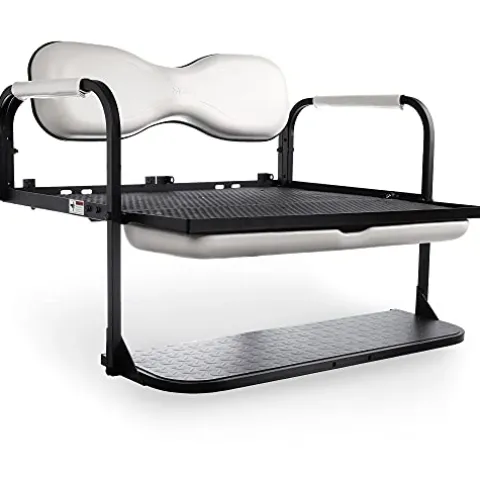Golf Cart King MODZ® Flip4 Club Car Precedent Rear Seat Kit White