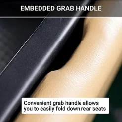 Golf Cart King MODZ® Flip4 EZGO RXV Golf Cart Rear Seat Kit Black