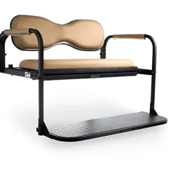 Golf Cart King MODZ Flip4 EZGO TXT & TXT48 1995+ Golf Cart Rear Seat Kit Tan