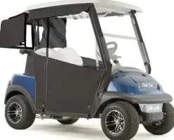 Golf Cart King Pro-Touring Golf Cart Enclosure with Bag Cover Black