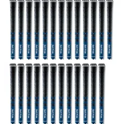 Golf Pride New Decade Multicompound MCC Golf Grip Bundle (25 Piece), Midsize Blue