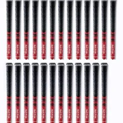 Golf Pride New Decade Multicompound MCC Golf Grip Bundle (25 Piece) Red