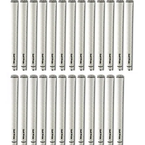 Golf Pride Tour Wrap 2G Golf Grip Bundle (25 Piece) White