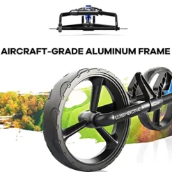 GolfWishbone Golf Push Cart Blue