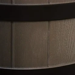 Good Ideas Rain Wizard 50 Gallon Water Storage Barrel Oak With Darkened Ribs (3 Pack)