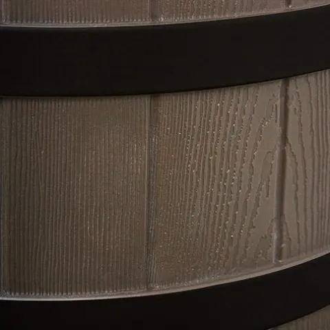 Good Ideas Rain Wizard 50 Gallon Water Storage Barrel 4 Pack Brown