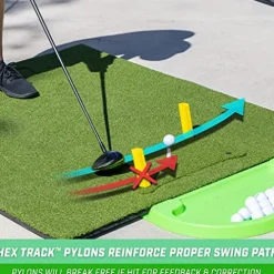 GoSports Golf Practice Hitting Mat Green