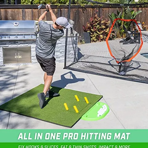 GoSports Golf Practice Hitting Mat Green