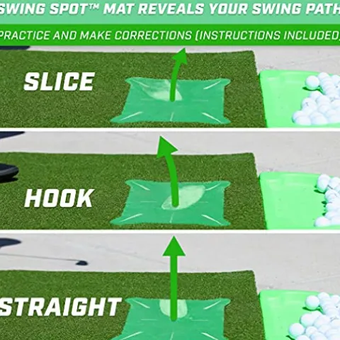 GoSports Golf Practice Hitting Mat Green