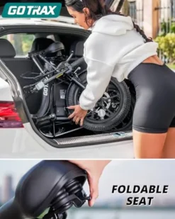 Gotrax NEPHELE 16″ Folding Electric Bike White