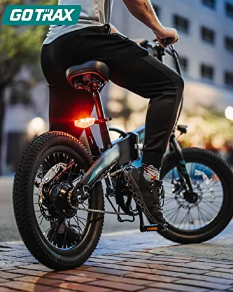 Gotrax R1 20″ Folding Electric Bike 40 Miles Range 48V 350W White