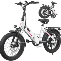 Gotrax R2 20″ Folding Electric Bike White