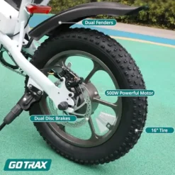 Gotrax S3 16″ Electric Bike Gray
