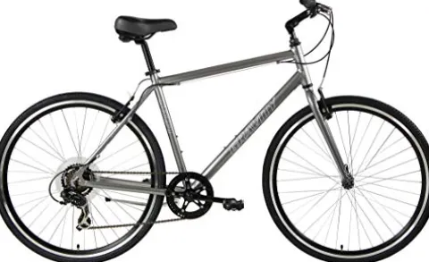 Grav Gravity Swift X4 8 Speed Adventure Hybrid Flat Bar Road Bike Titan Gray 20″ Men’s