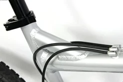 Gravity 2024 FSX 2.0 Dual Full Suspension Mountain Suntour Matt Black with Red Wheels