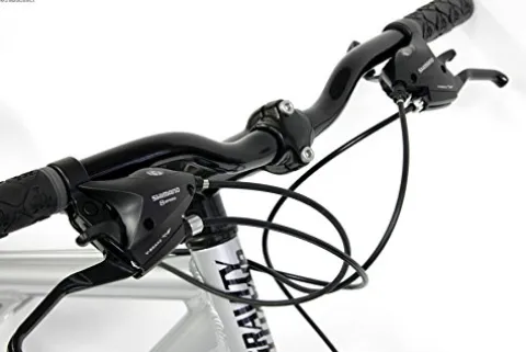 Gravity 2024 FSX 2.0 Dual Full Suspension Mountain Suntour Matt Black with Red Wheels