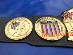 Grd Sports CNC HD NWA United States Heavyweight Wrestling Championship Belt Black