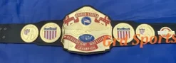 Grd Sports CNC HD NWA United States Heavyweight Wrestling Championship Belt Black