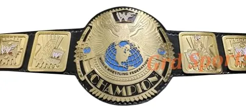 Grd Sports CNC HD Scratch Logo Big Eagle Heavyweight Wrestling Championship Belt Black