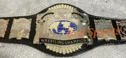 Grd Sports CNC HD USWA Unified World Heavyweight Wrestling Championship Belt Dual Gold Plated