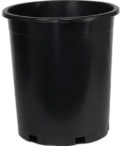 Green Thumb #5 Black Plastic Nursery Container/Grower Pots (120) Black