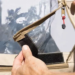 Greenline Eevelle 300D Golf Cart Enclosure 2 Passenger EZ-GO Custom Drivable Cover Black