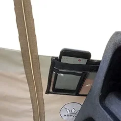 Greenline Eevelle 300D Golf Cart Enclosure 2 Passenger EZ-GO Custom Drivable Cover Black