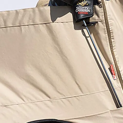 Greenline Eevelle 300D Golf Cart Enclosure 2 Passenger EZ-GO Custom Drivable Cover Black