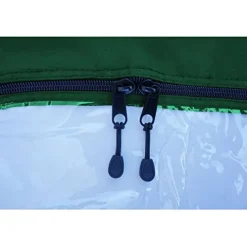 Greenline Eevelle USA Golf Cart Enclosure 2 Passenger Golf Car Cover Heavy Duty, 300D Waterproof DS – Jet Black