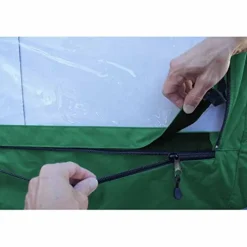 Greenline Eevelle USA Golf Cart Enclosure 2 Passenger Golf Car Cover Heavy Duty, 300D Waterproof DS – Jet Black